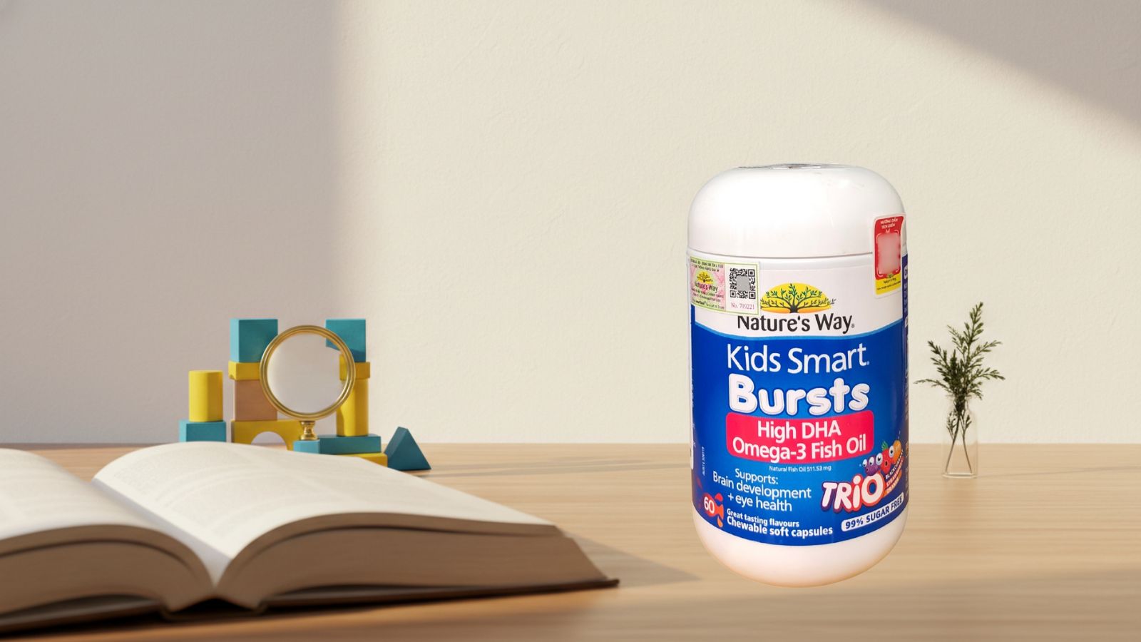Kids Smart Bursts High Omega-3 Fish Oil