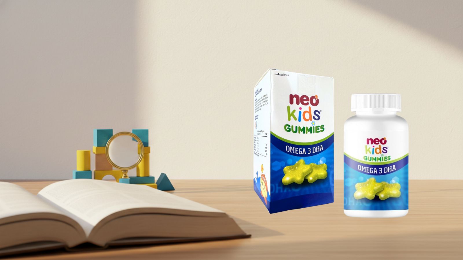 Neo Kids Gummies Omega 3 DHA