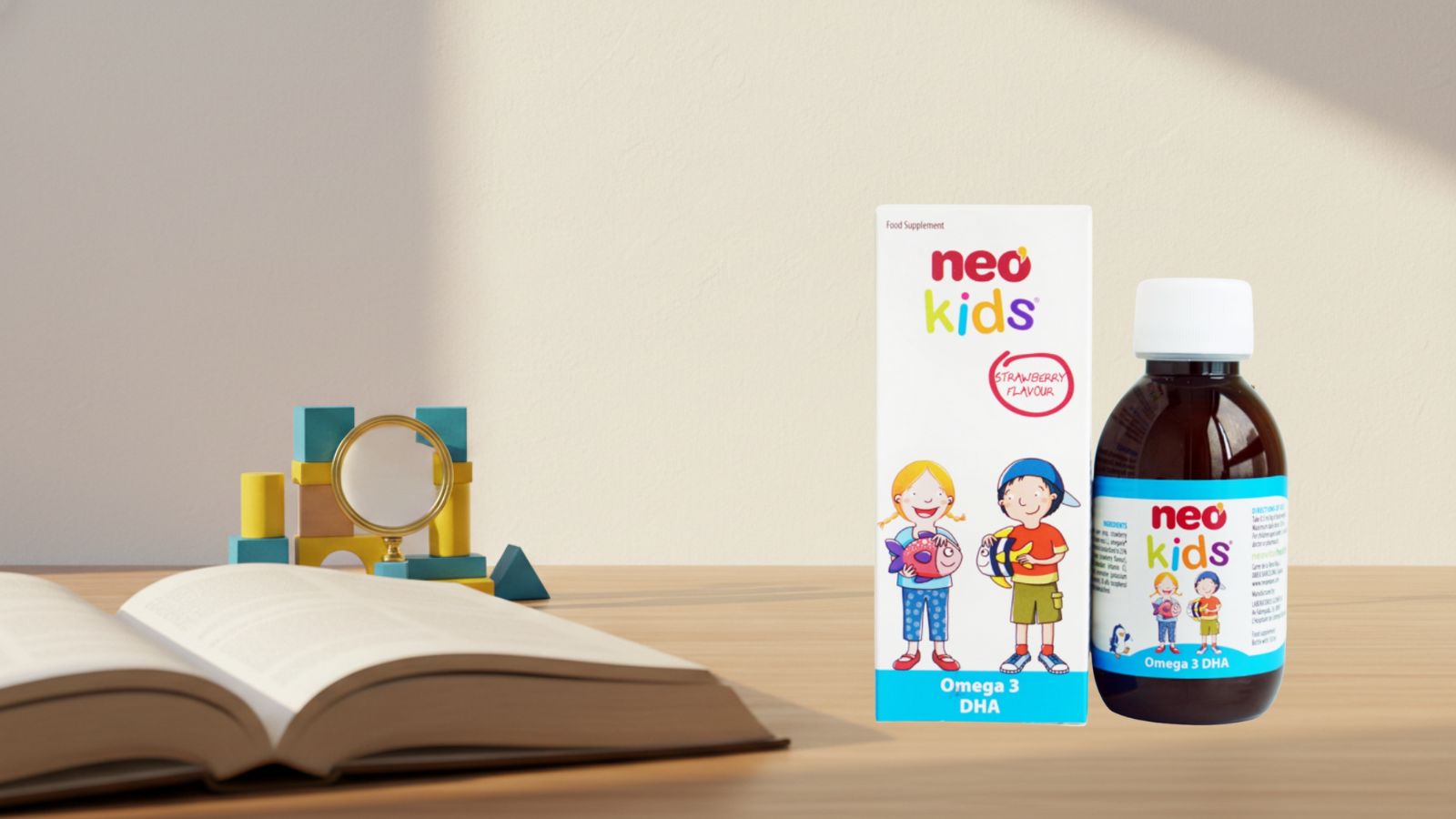 Neo Kids Omega 3 DHA nhập khẩu chính hãng từ Tây Ban Nha