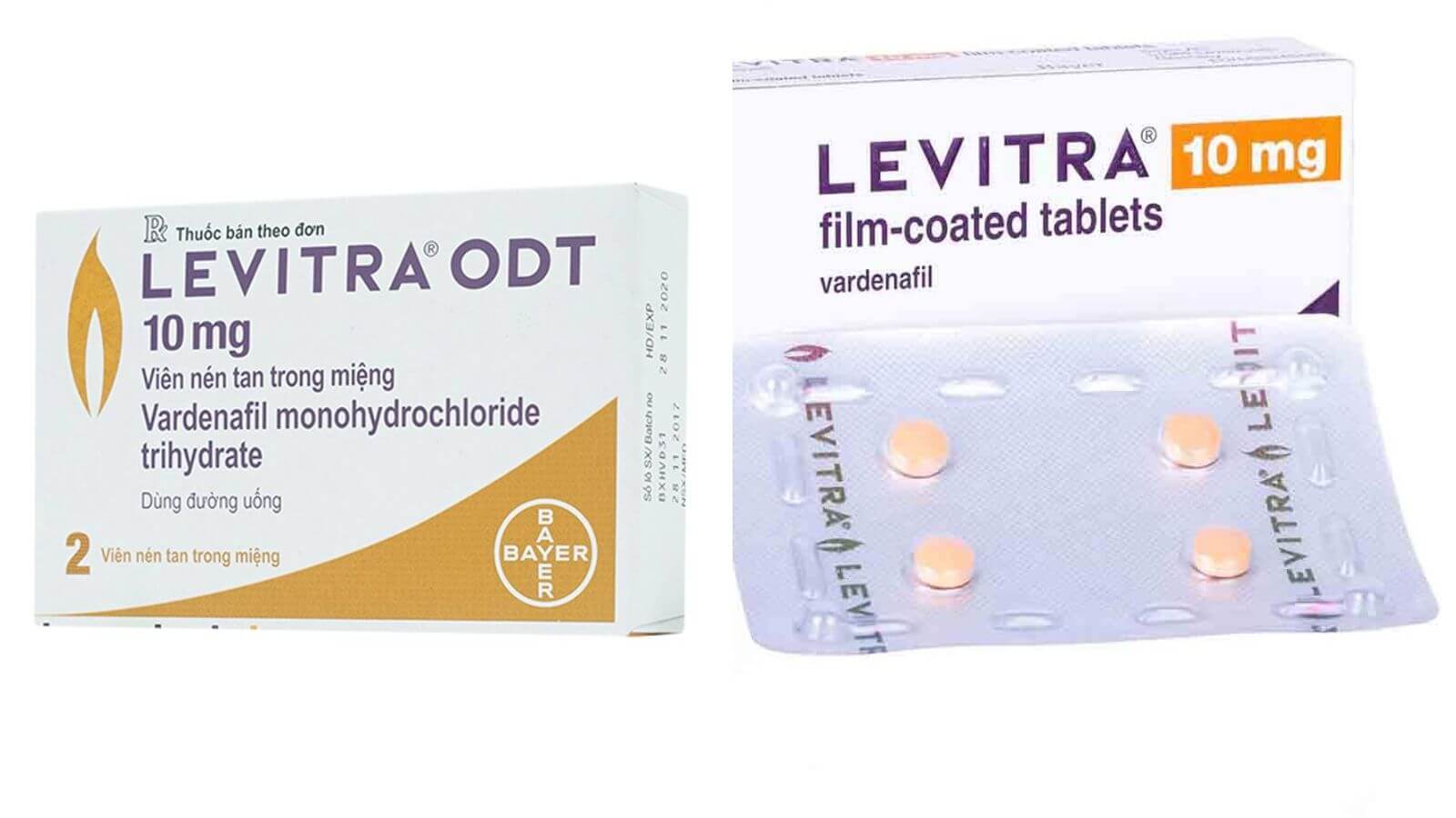 Levitra chỉ chứa hàm lượng hoạt chất khá thấp nhưng vẫn đem lại hiệu quả cải thiện tốt