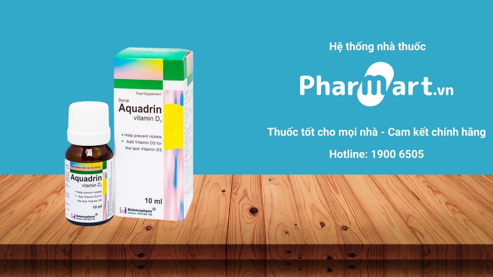 Aquadrin - Vitamin D cho bé