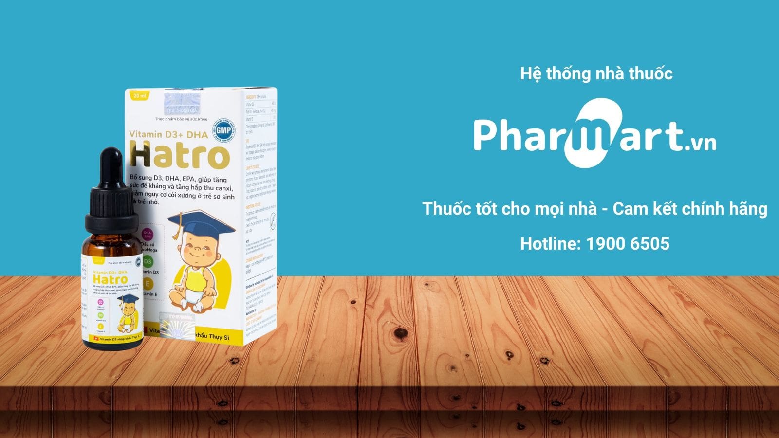 Vitamin D3 + DHA Hatro