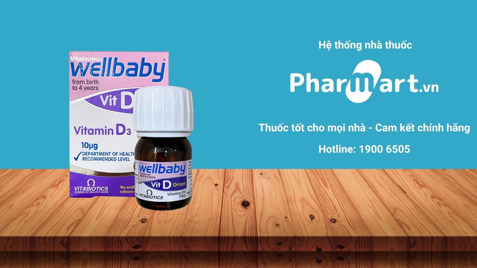 Vitamin D cho trẻ sơ sinh Wellbaby
