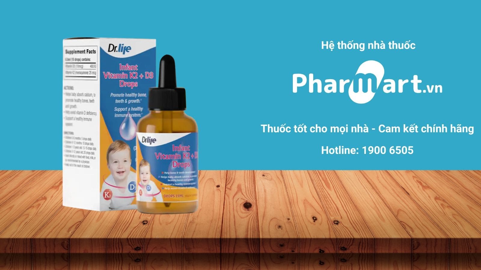 Infant Vitamin K2 + D3 Drops