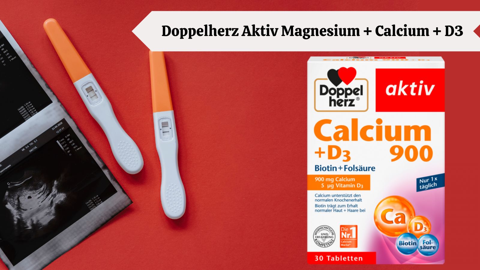 Viên uống Doppelherz Aktiv Magnesium + Calcium + D3