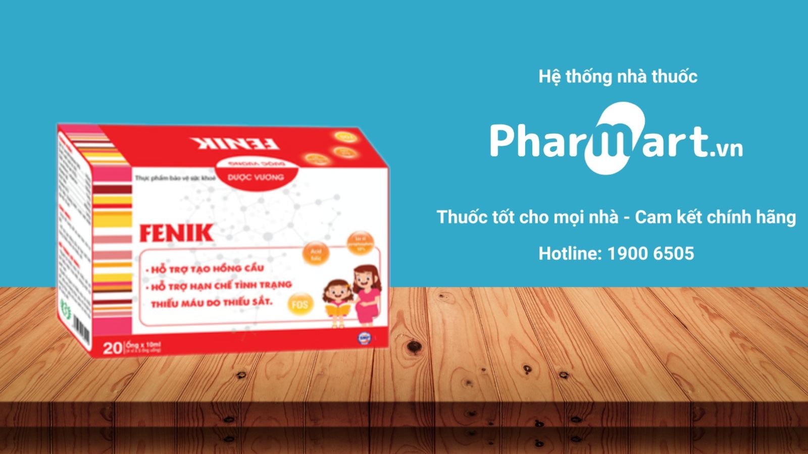 Sắt cho bà bầu Fenik