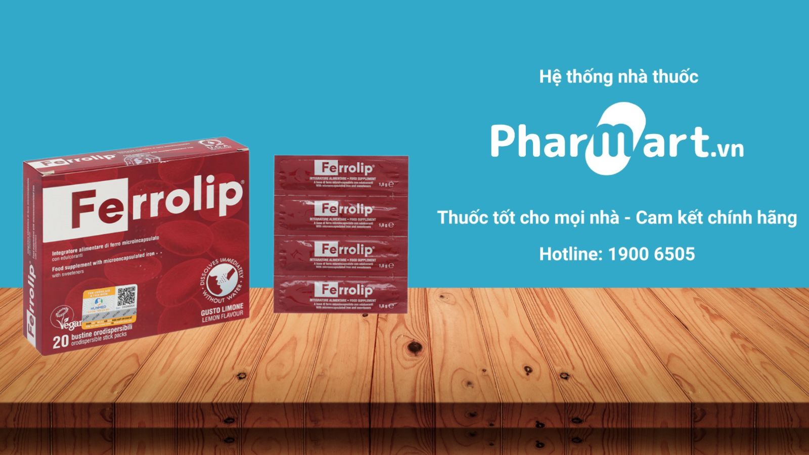 Sắt cho bà bầu Ferrolip