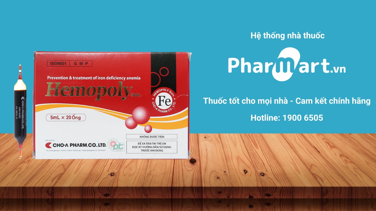 Thuốc sắt cho bà bầu Hemopoly