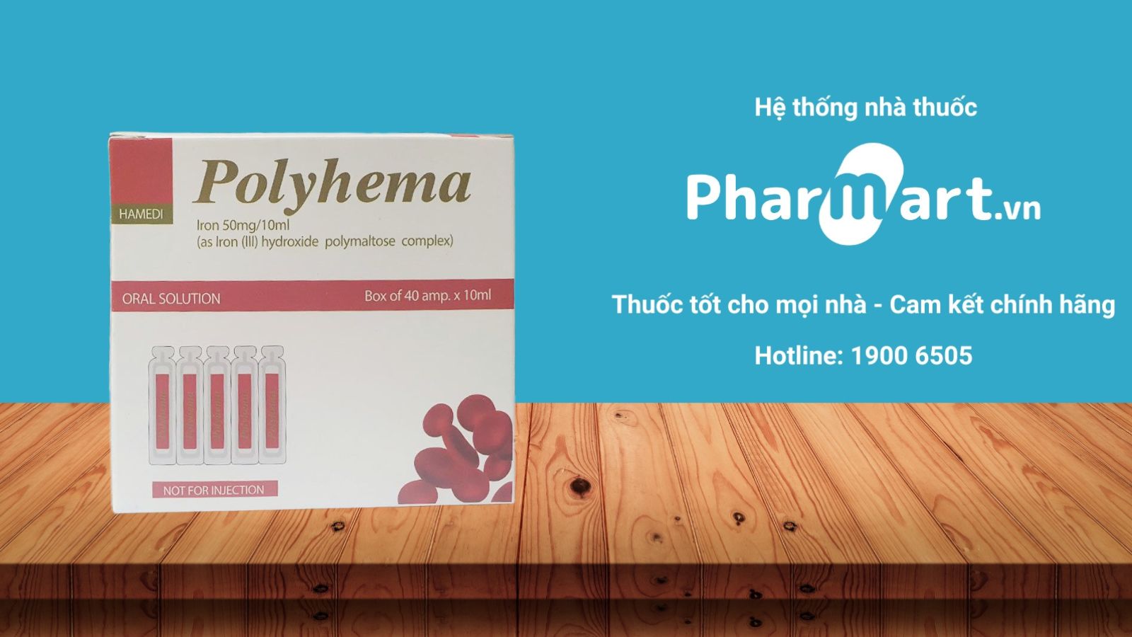 Thuốc sắt cho bà bầu Polyhema