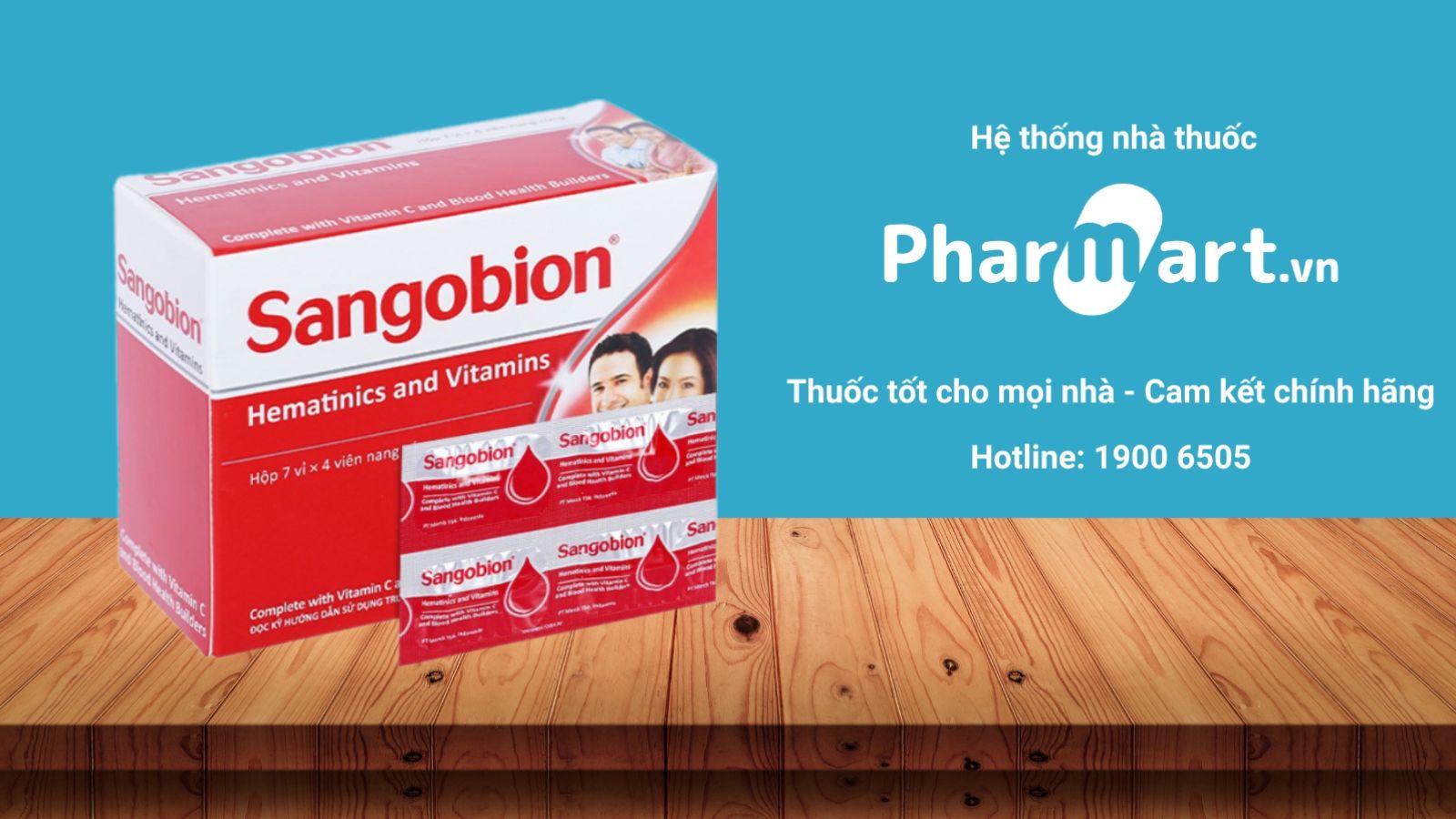 Thuốc sắt cho bà bầu Sangobion