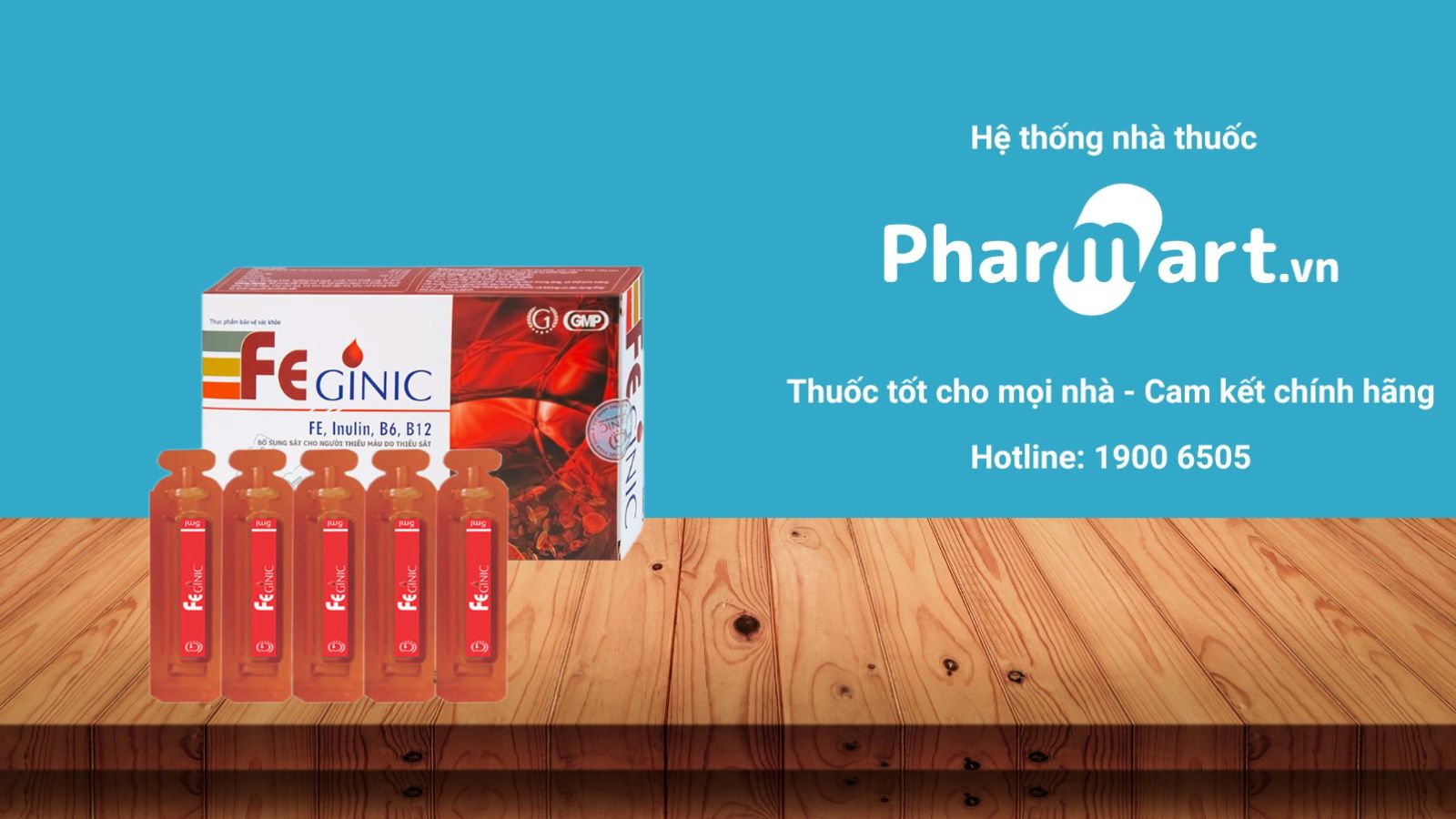 Thuốc sắt cho bà bầu Feginic
