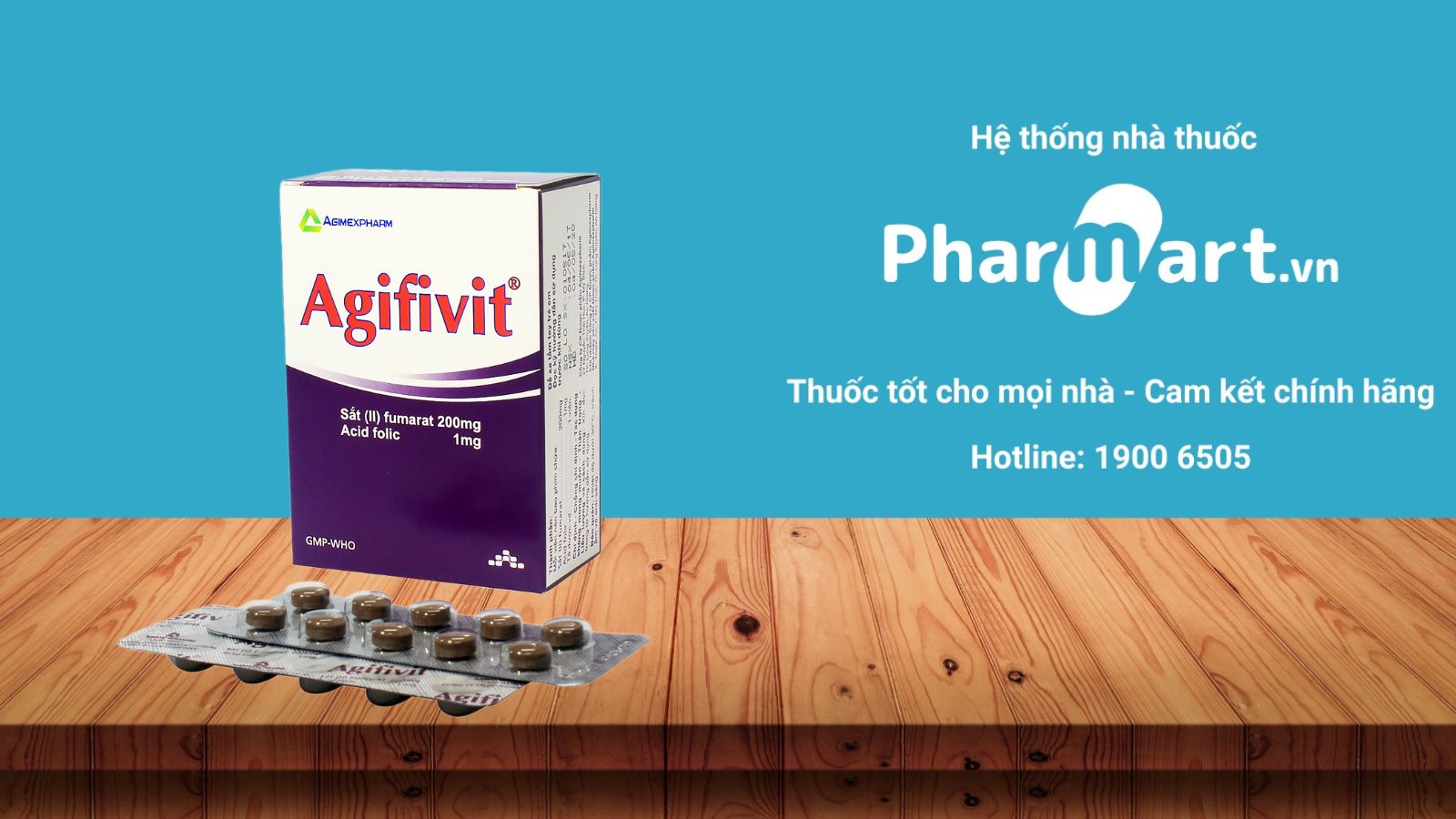 Thuốc sắt cho bà bầu Agifivit