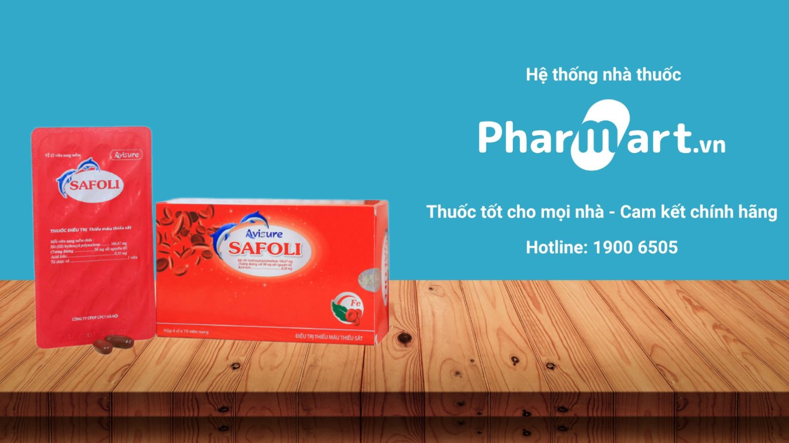 Sắt cho bà bầu Avisure Safoli