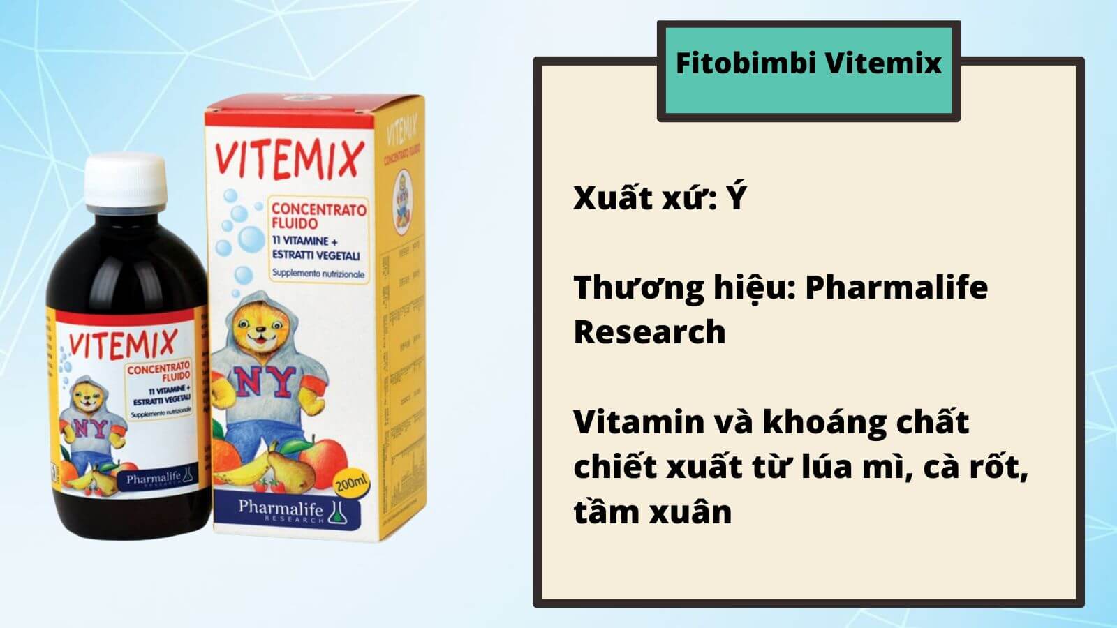 Sản phẩm đến từ Pharmalife Research - thương hiệu uy tín và lâu đời