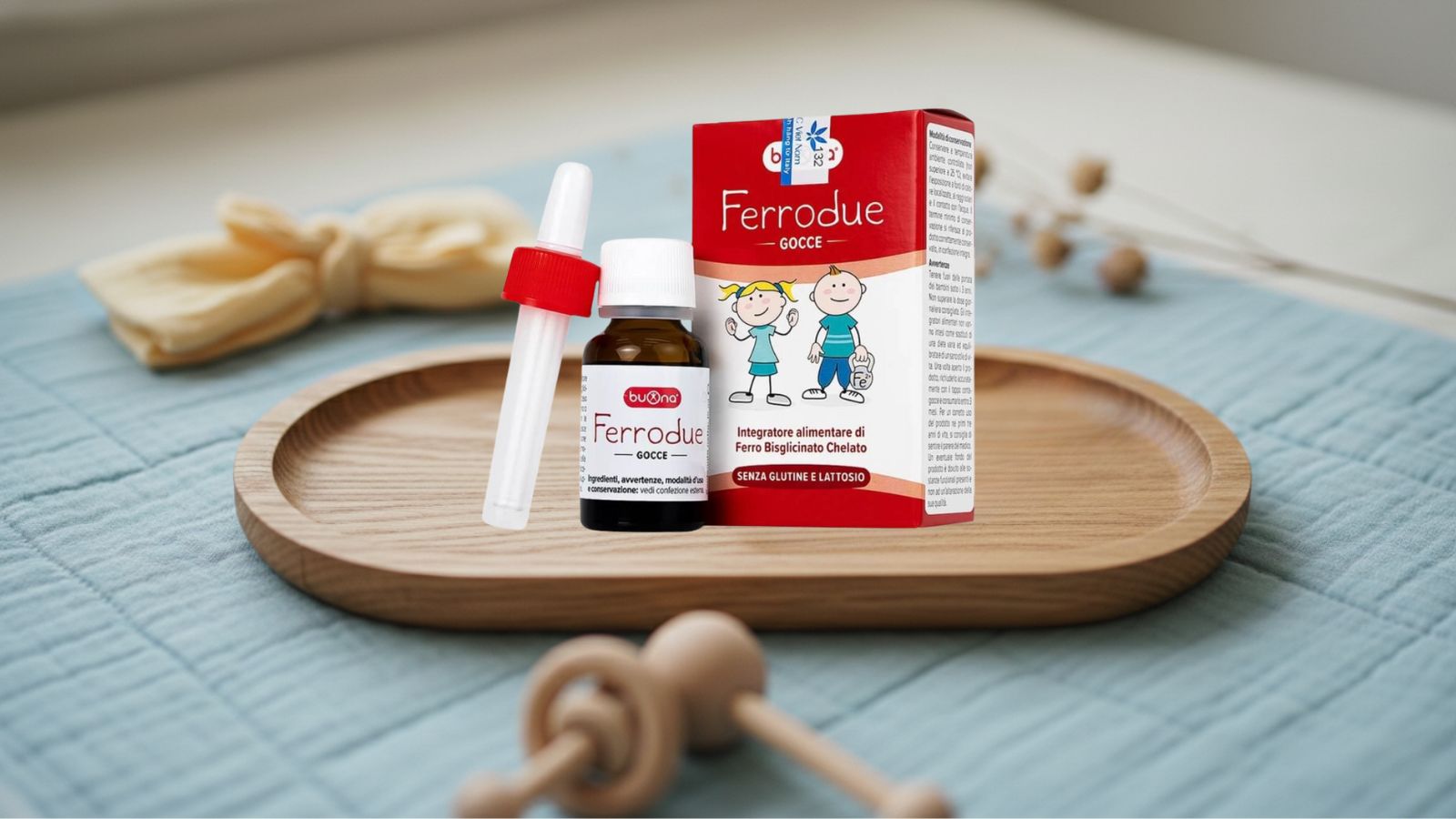 Buona Ferrodue bổ sung sắt dễ hấp thu, không lo táo bón