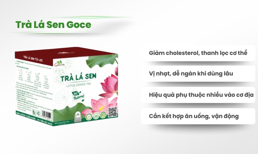 Trà lá sen Goce