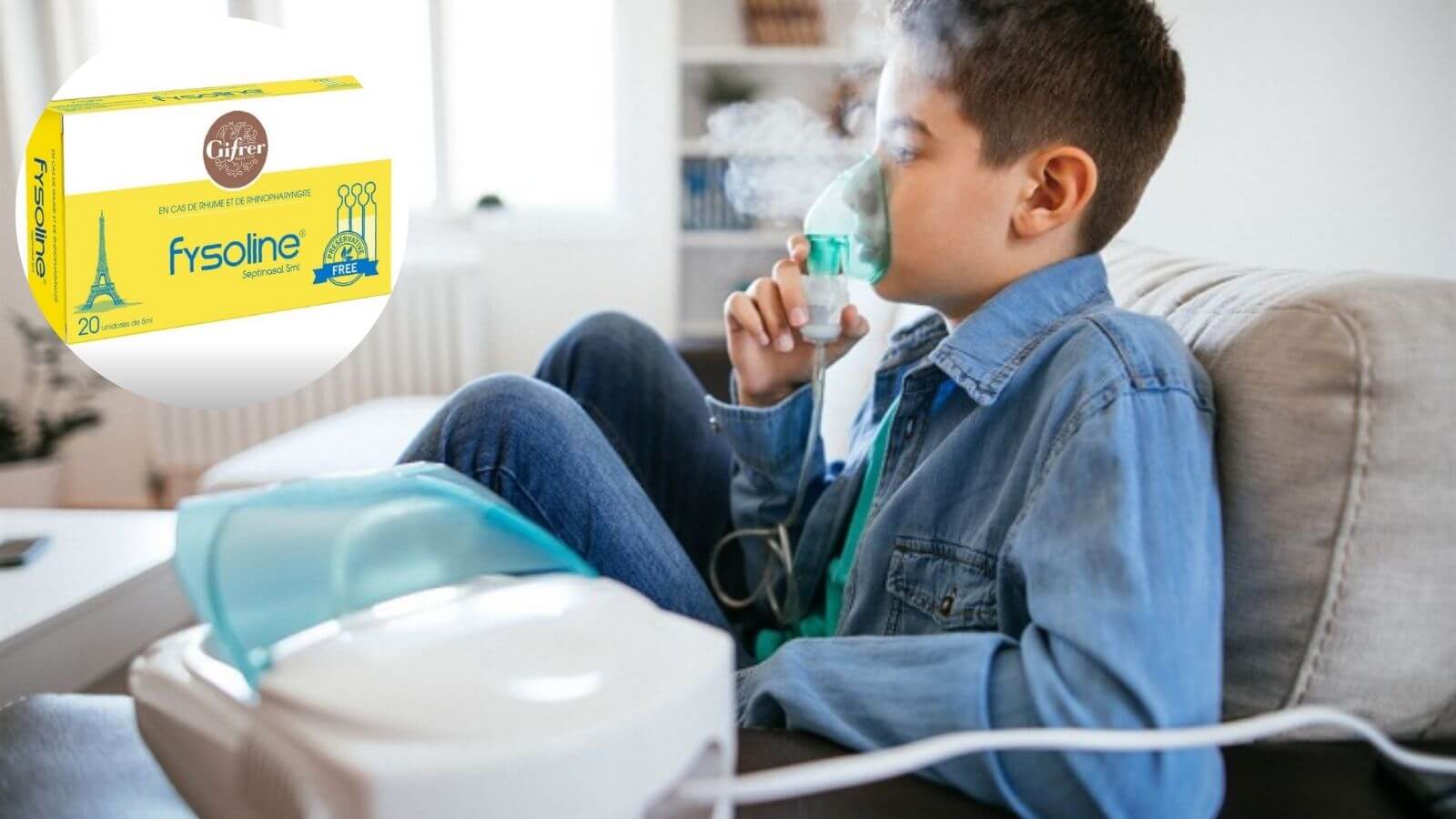 Nước muối sinh lý là một dạng dung dịch khí dung an toàn, lành tính