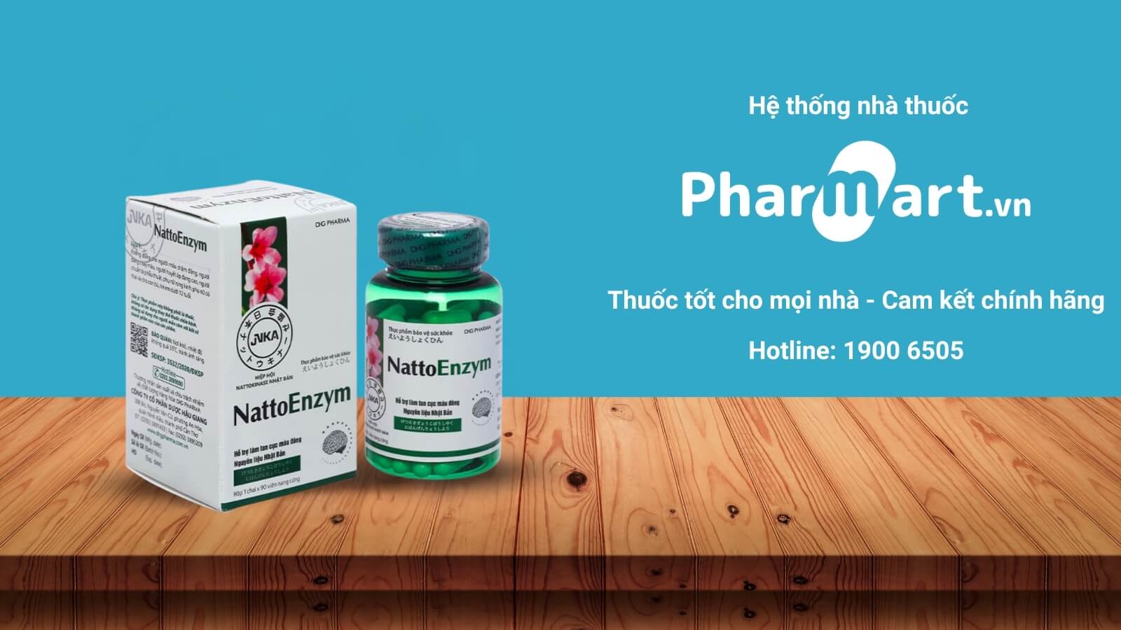 NattoEnzym - Giúp tan cục máu đông hộp 90 viên