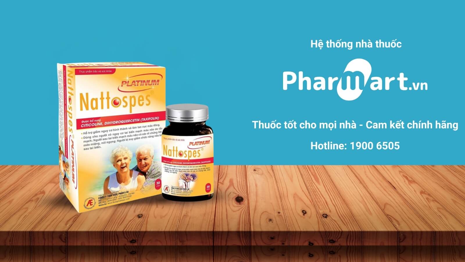 Nattospes Platinum - Viên uống phòng ngừa đột quỵ