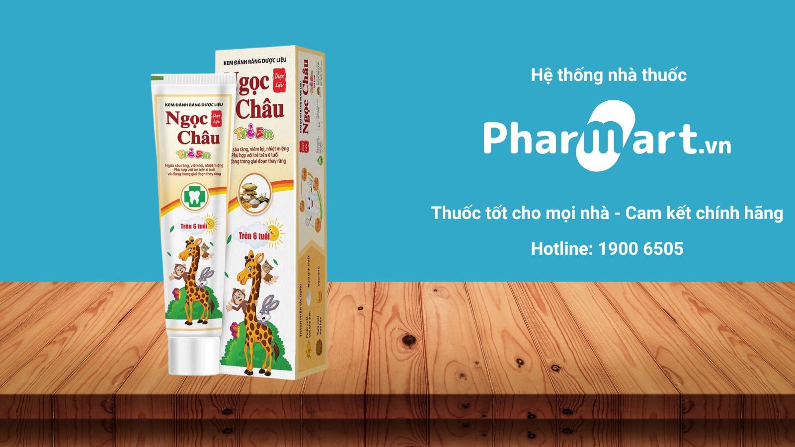 Kem đánh răng Ngọc Châu giúp bảo vệ và chăm sóc răng miệng cho trẻ một cách nhẹ nhàng.