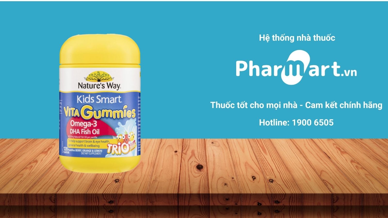 Nature's Way Kids Smart Vita Gummies Omega 3