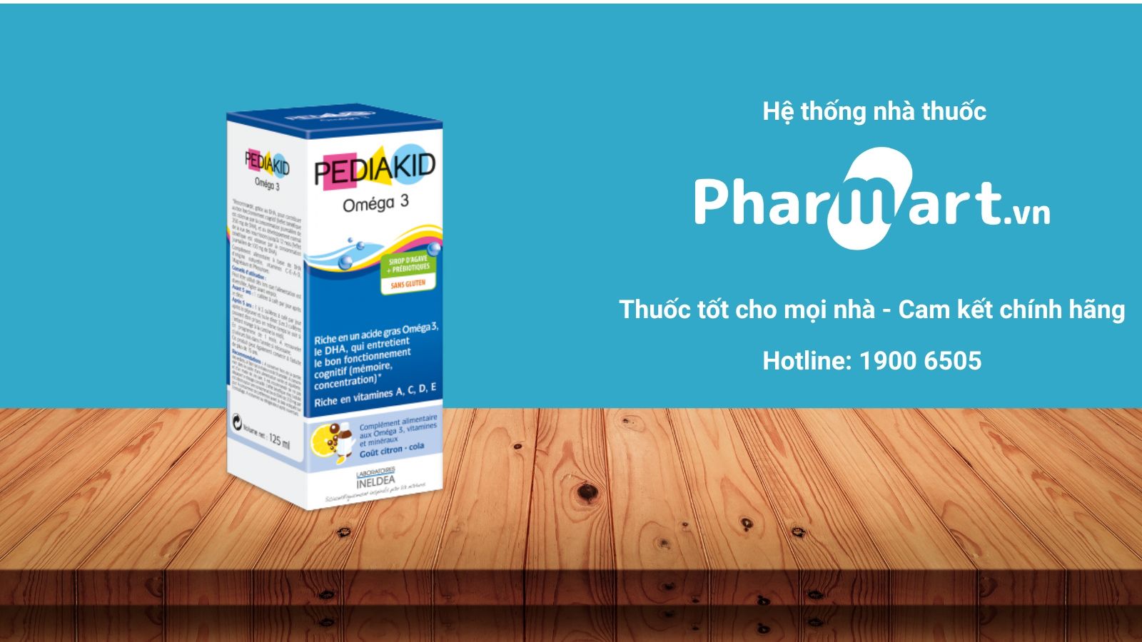 Omega 3 cho bé Pediakid