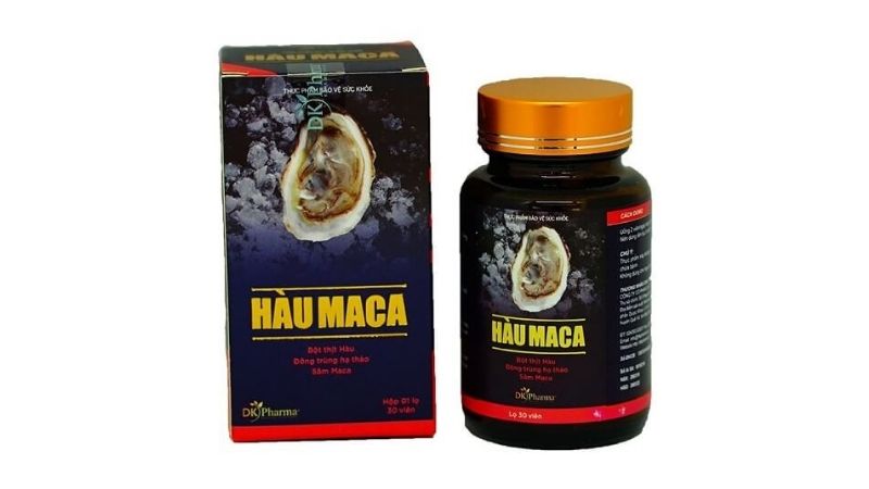Thực phẩm chức năng hàu biển Hàu Maca.