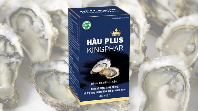 Sản phẩm hỗ trợ sinh lý nam Hàu Plus Kingphar