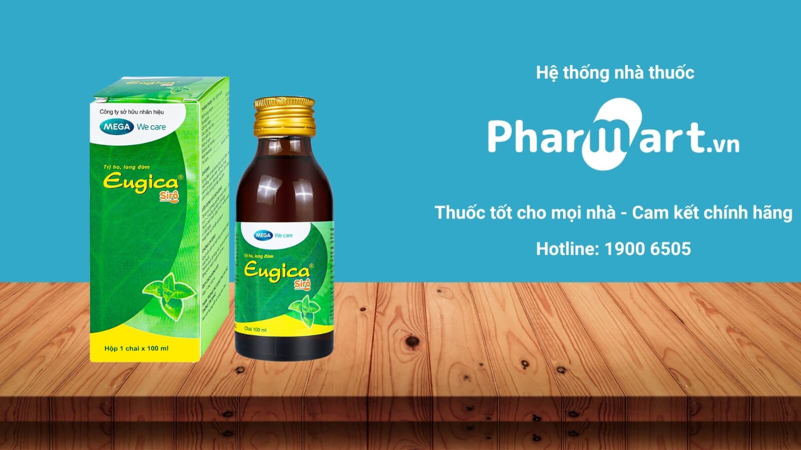 Eugica siro - Siro ho húng chanh trị cho bé hiệu quả