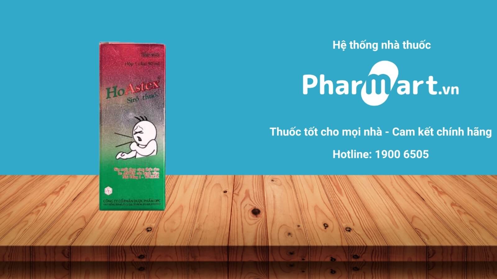 Siro HoAstex được chỉ định điều trị ho