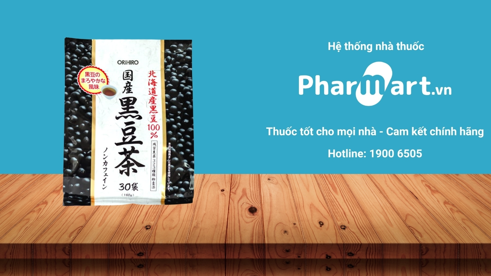 Trà đỗ đen giảm cân Orihiro
