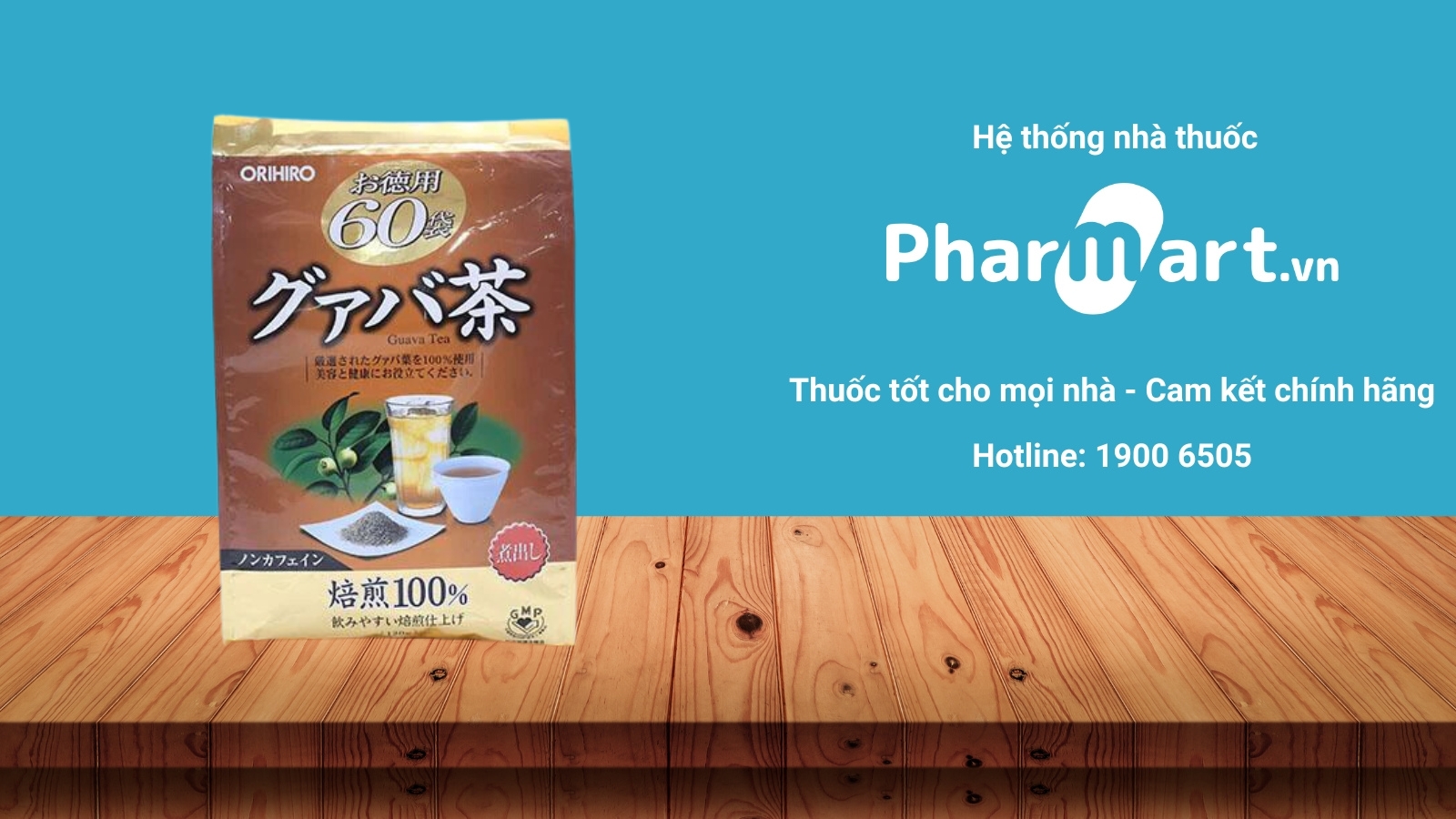 Trà ổi Orihiro hỗ trợ giảm cân