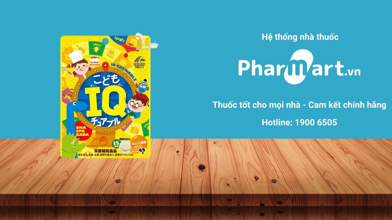Kẹo DHA Unimat Riken IQ
