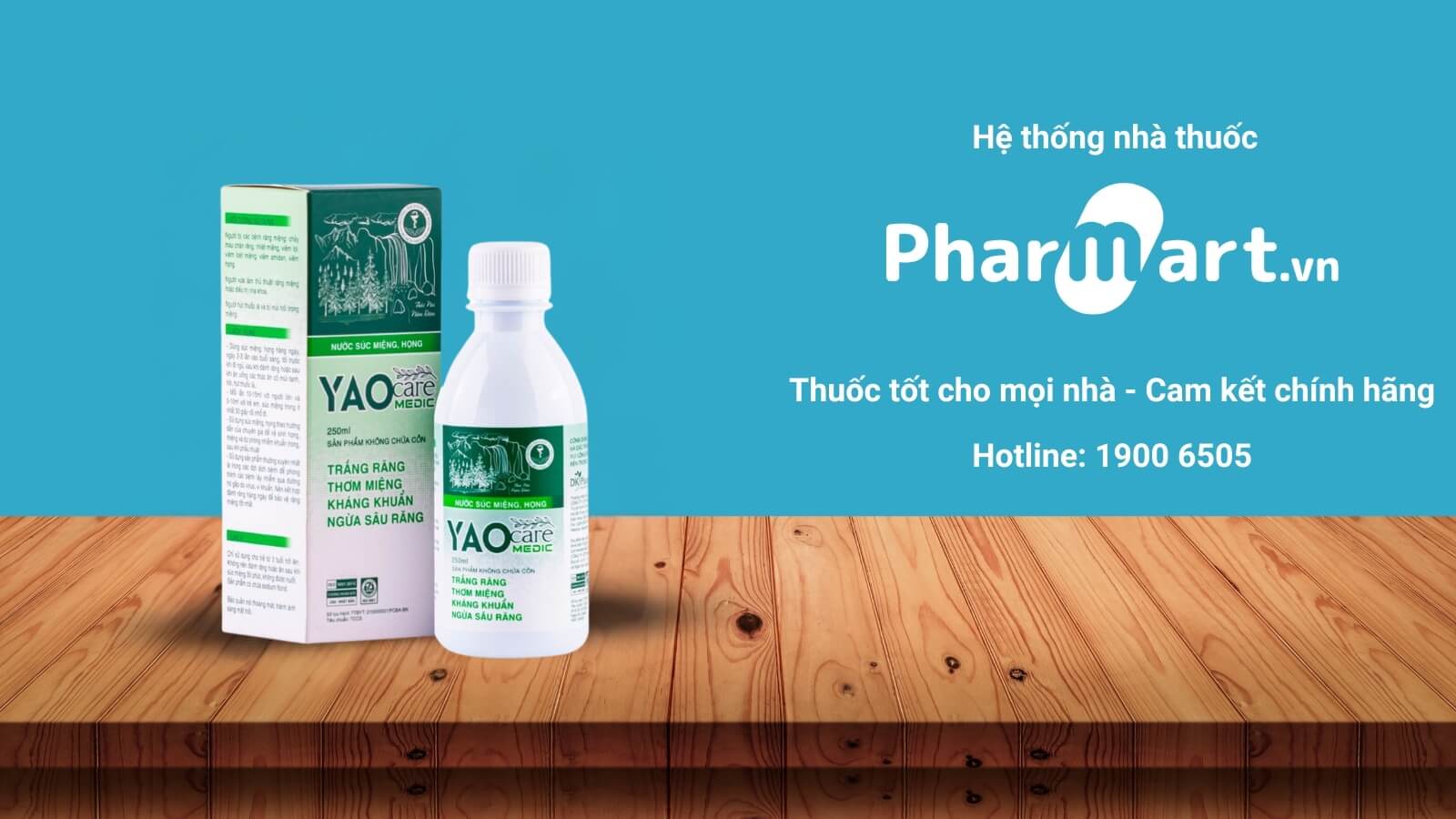 Yaocare Medicc - Nước súc miệng thảo dược