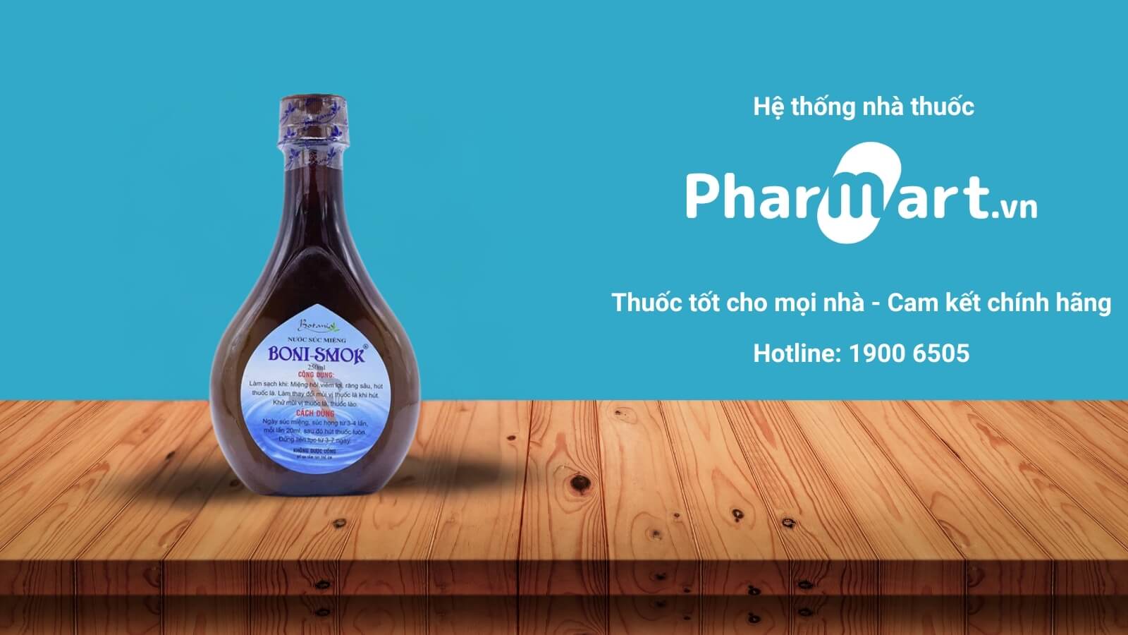 Nước súc miệng Boni-Smok