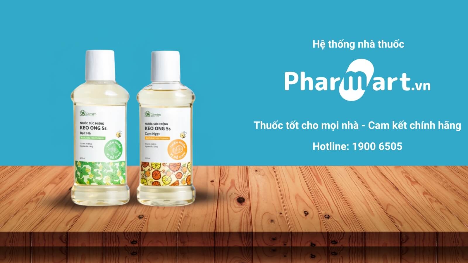 Nước súc miệng kháng khuẩn Keo Ong 5s