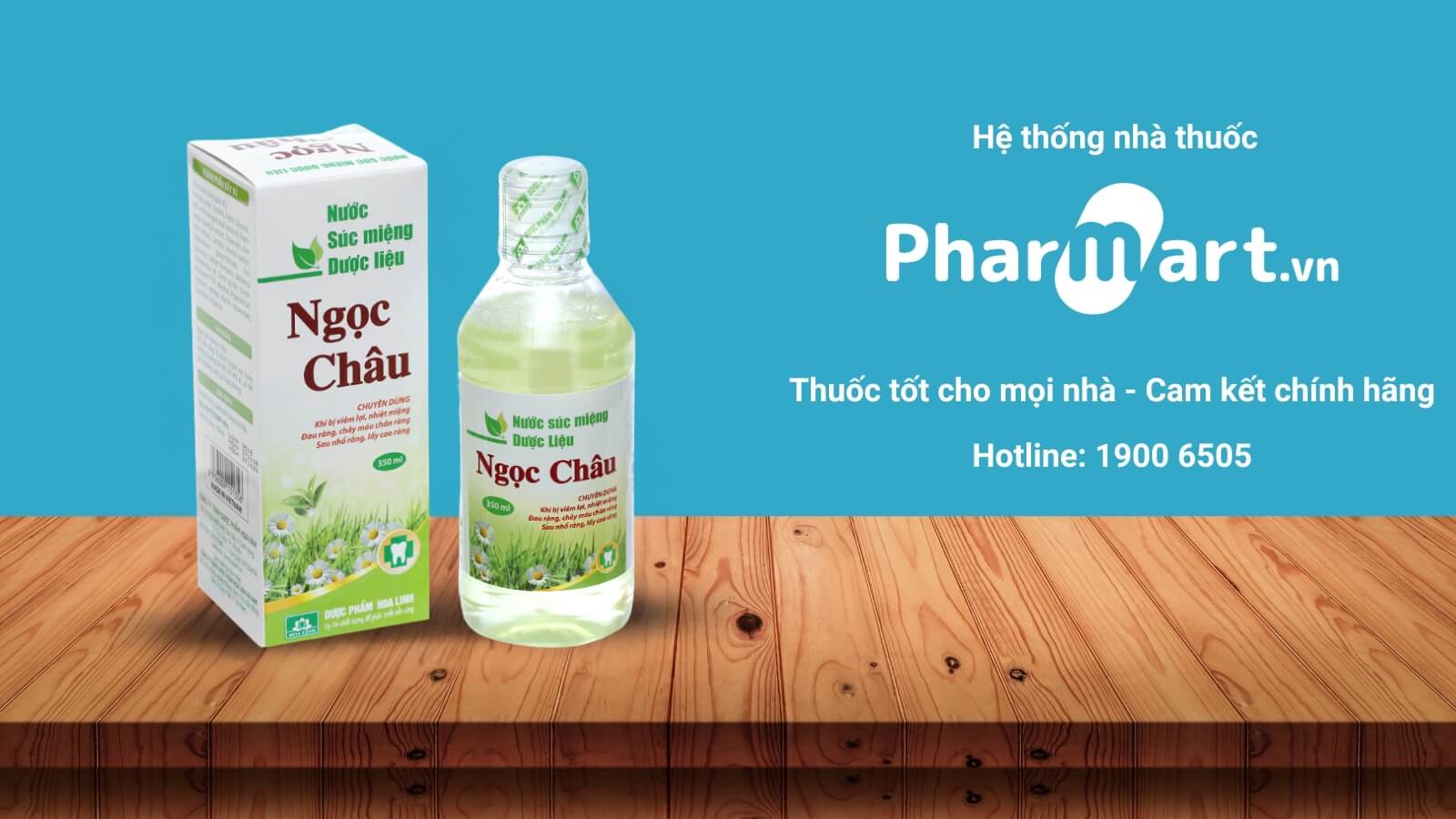 Nước súc miệng thảo dược Ngọc Châu