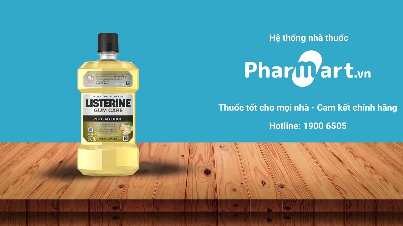 Nước súc miệng Listerine Gum Care