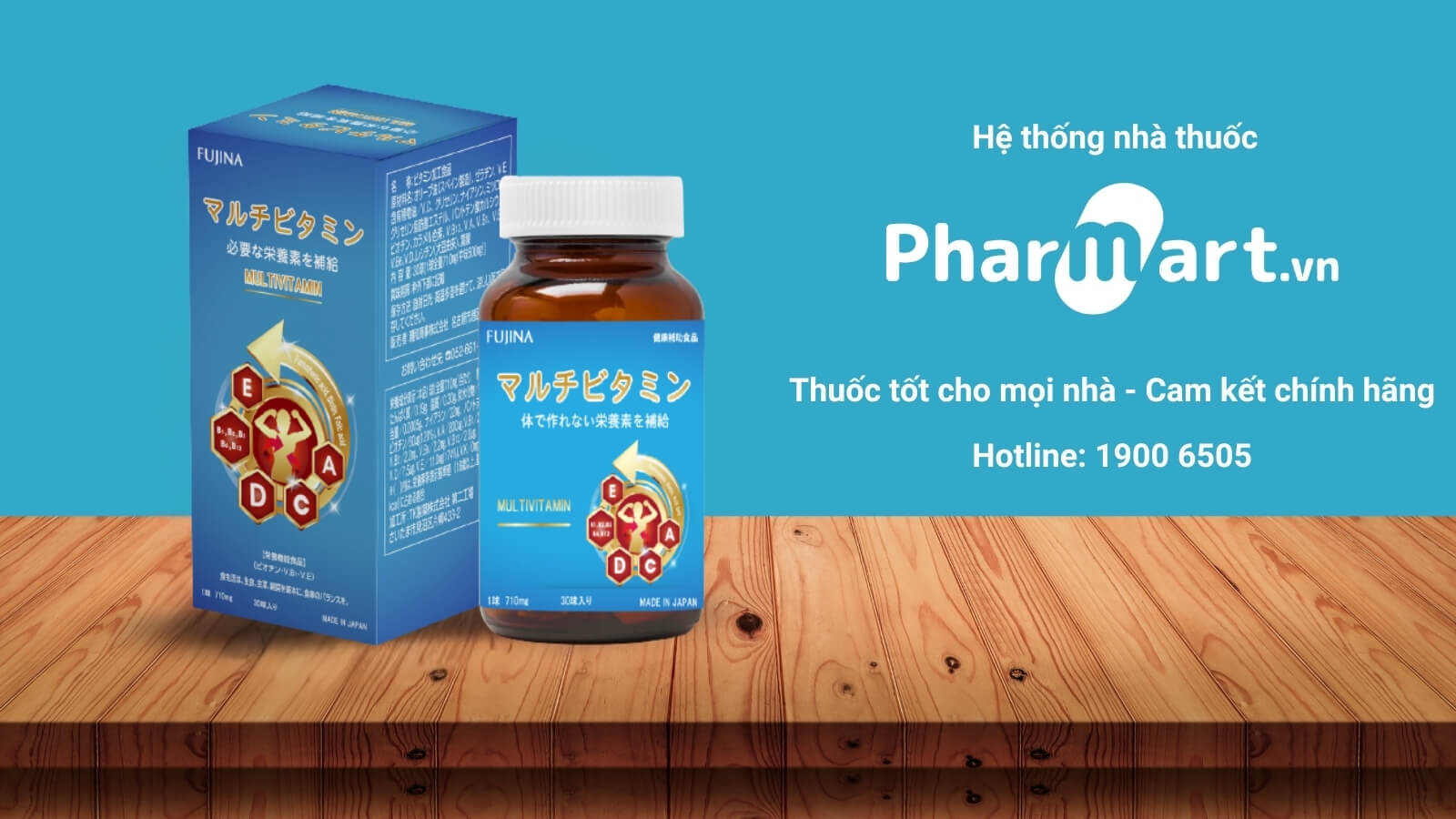 Viên uống MULTIVITAMIN Fujina