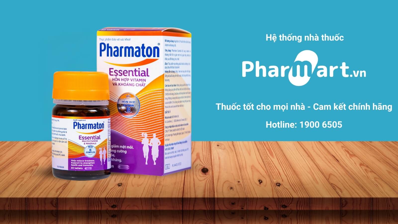 Pharmaton Essential - Viên uống kích thích ăn ngon cho người lớn