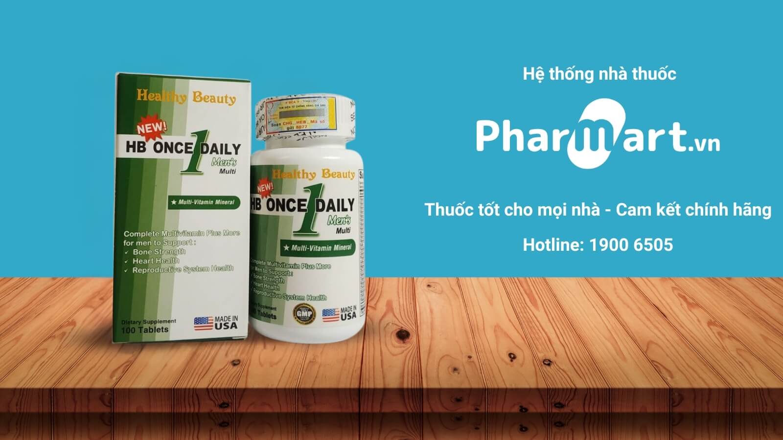 Healthy Beauty HB Once Daily Men's Multi