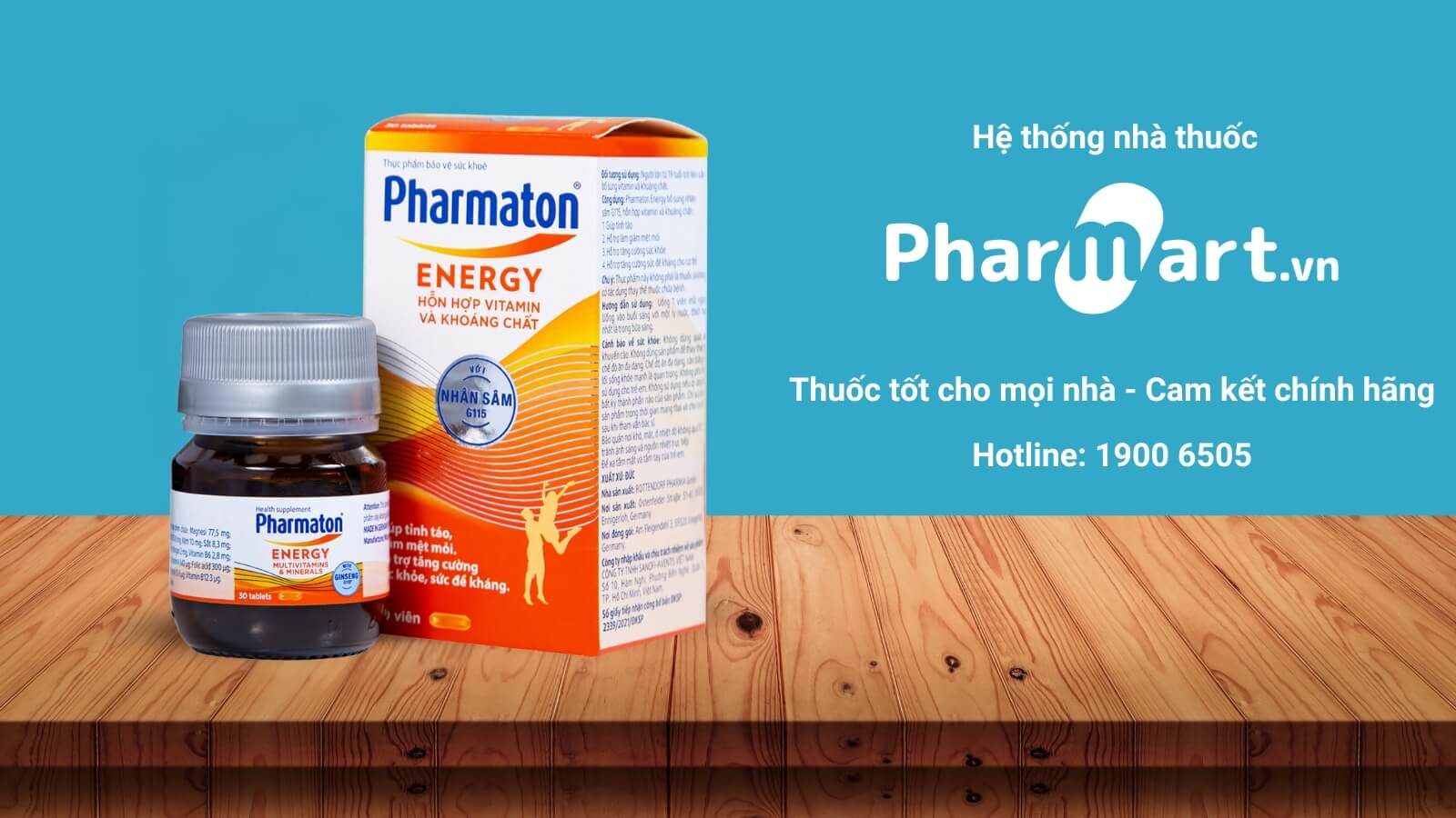 Pharmaton Energy - Sản phẩm kích thích ăn ngon cho người lớn