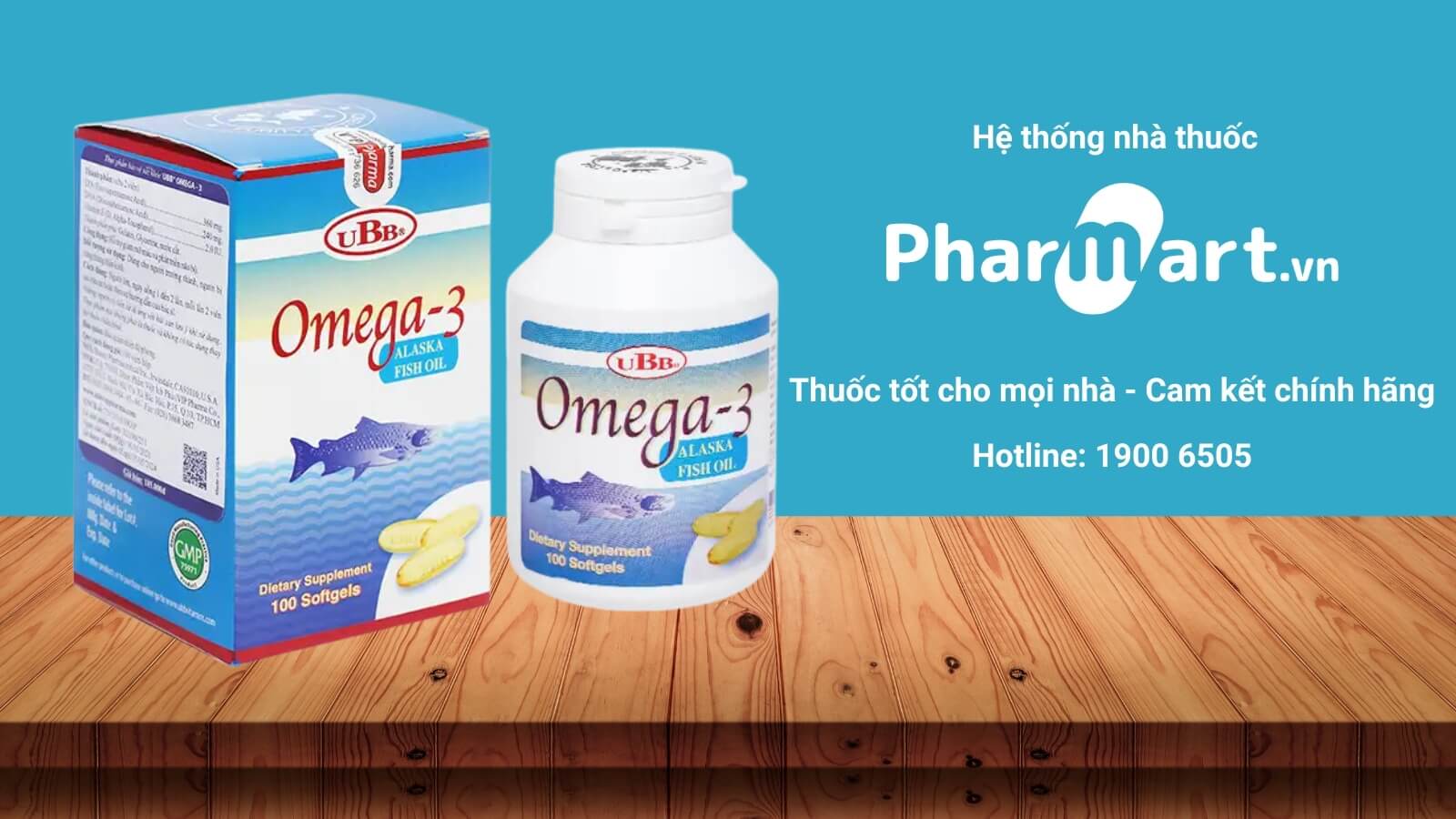 Omega 3 Alaska Fish Oil UBB