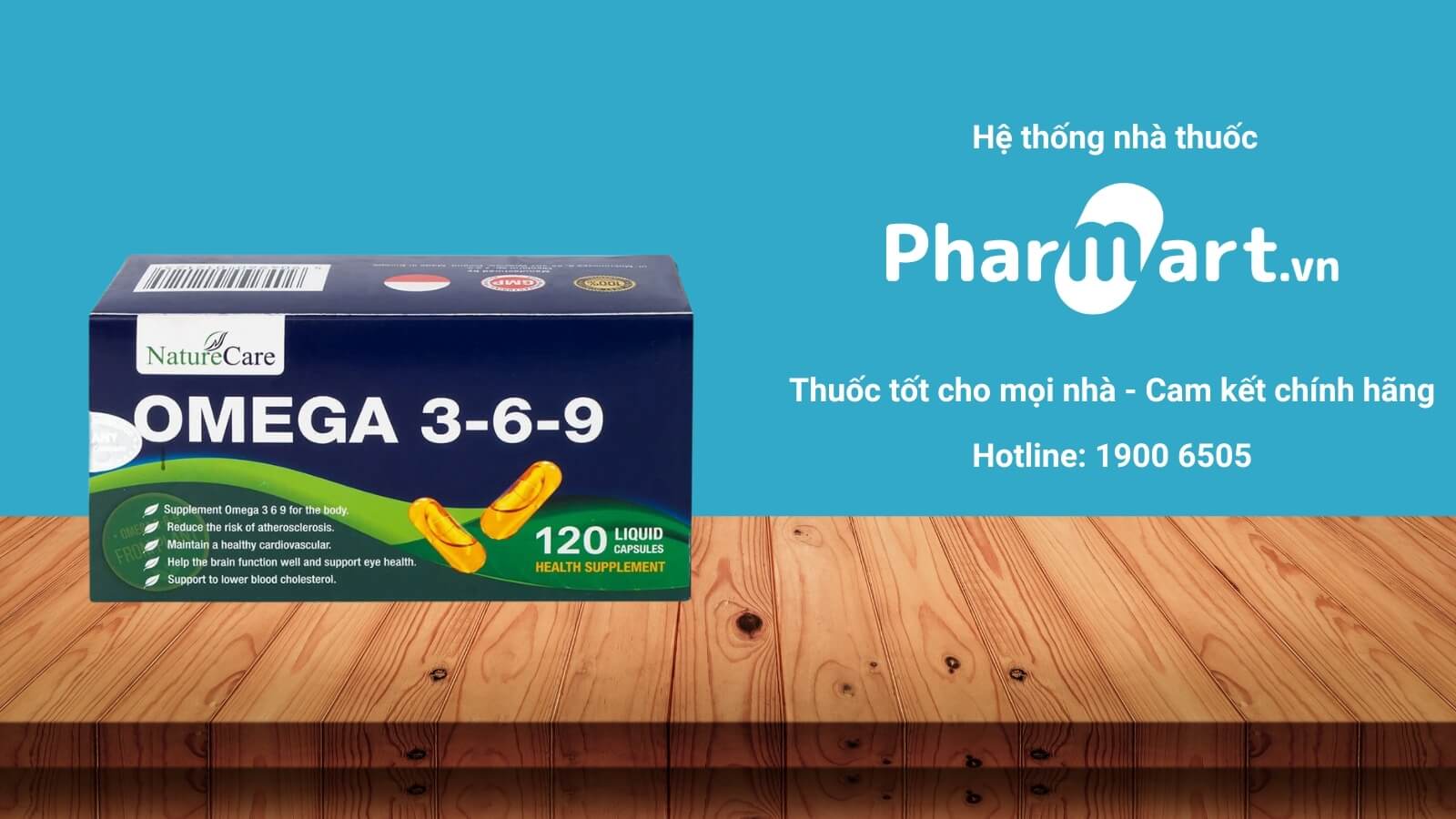 Omega của Mỹ 3-6-9 Nature Care