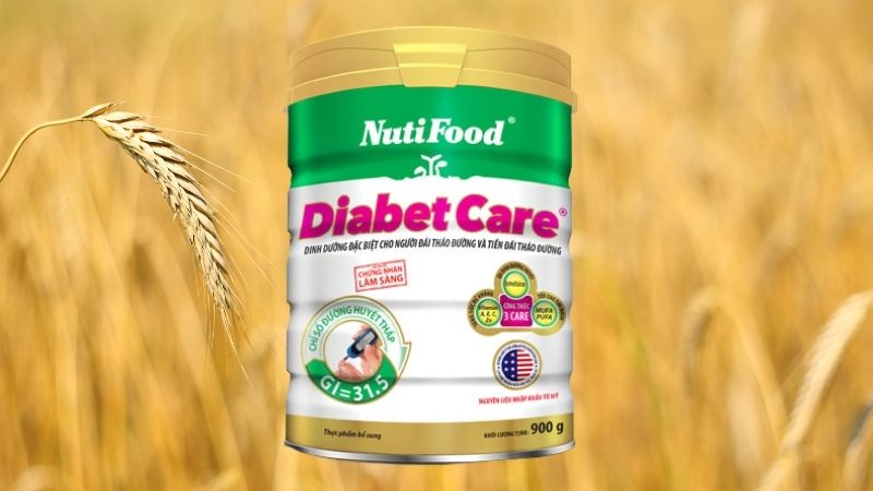 Người tiểu đường nên sử dụng ngũ cốc Diabet Care của Nutri Food