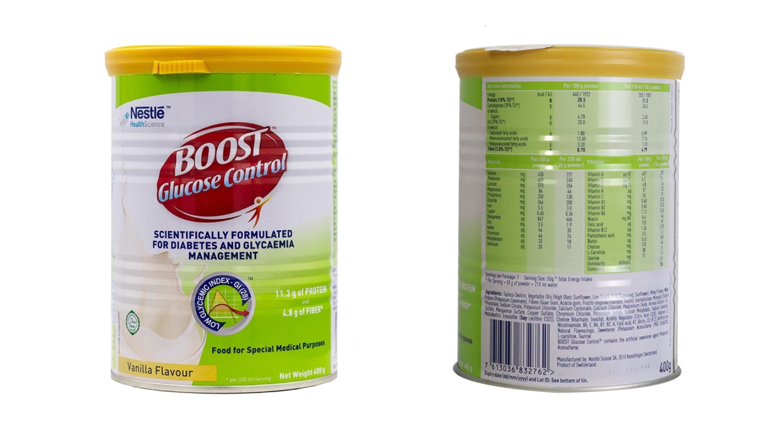 Boost Glucose Control đạt chuẩn tiêu chuẩn dinh dưỡng cho người tiểu đường