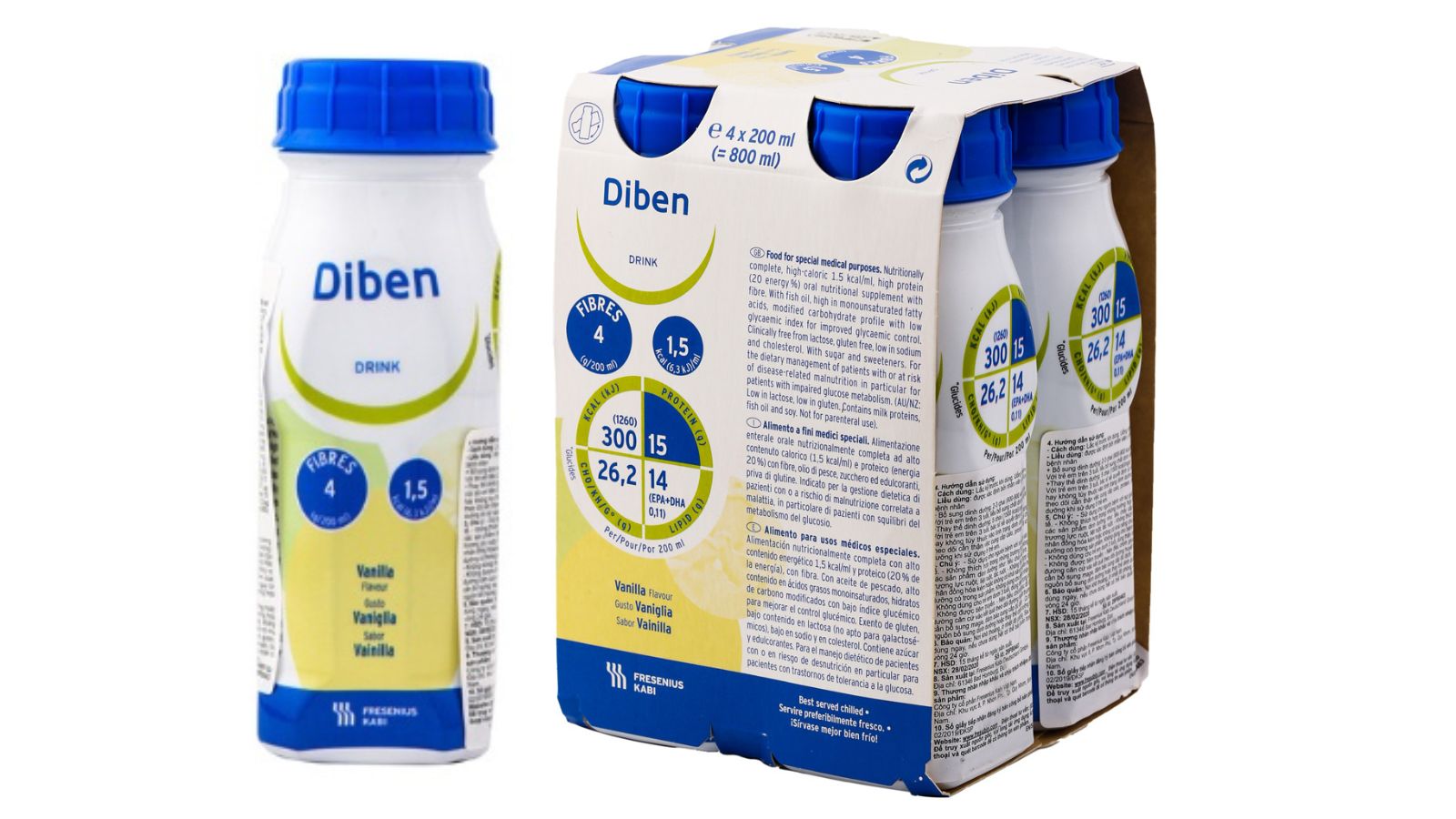 Sữa nước Diben Drink Vanilla.