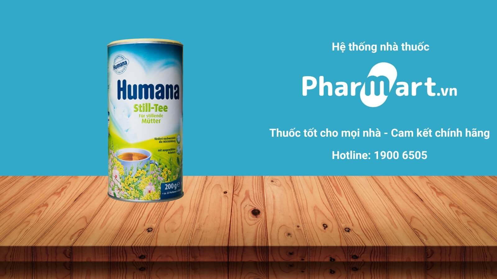 Trà lợi sữa Humana Still-Tee