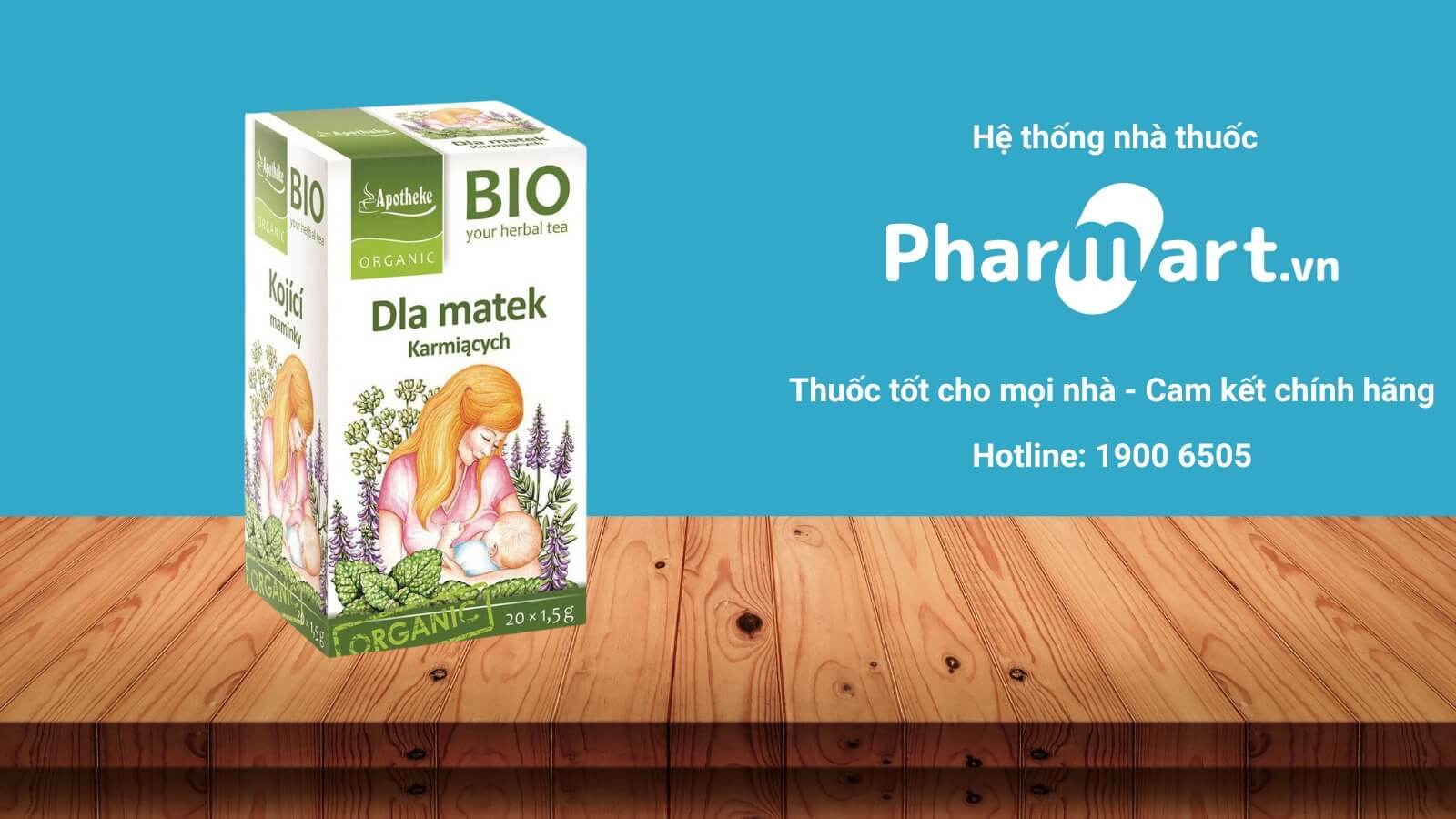 Trà lợi sữa Bio
