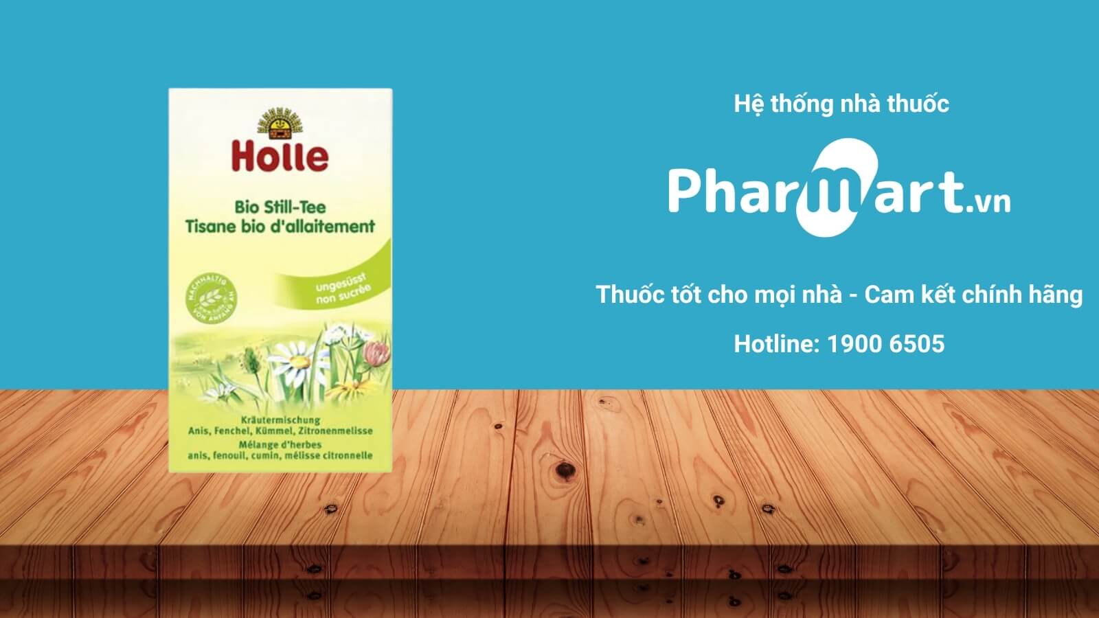 Trà lợi sữa Holle